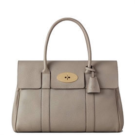 Mulberry Bayswater Cashmere Taupe Heavy Grain